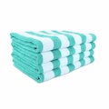 Monarch Brands Cali Cabana Towels - Green, 4PK P-CALICABANA-GRN